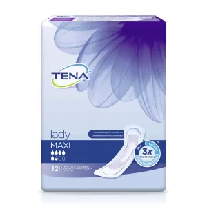 Toalhas higiênicas Maxi Discreet para vazamento urinário x12 - TENA