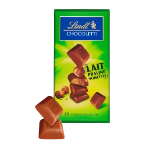 Chocoletti praline maziwa hazelnuts etui 100 g - LINDT