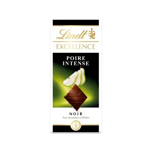 Excellence Zwarte Peer Intense Tablet 100 G - LINDT