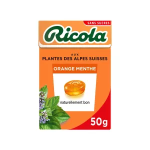 Doces de Laranja e Menta 50g - RICOLA