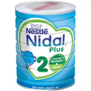 Lait en poudre nidalgest 2ème âge 800g - NESTLE NIDAL