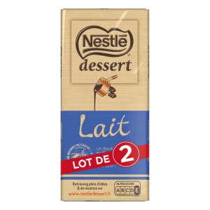 Dessert Milk Chocolate Bar 2x170g - NESTLÉ