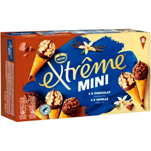 Mini choco vanille -ijs x8 313G - Nestle