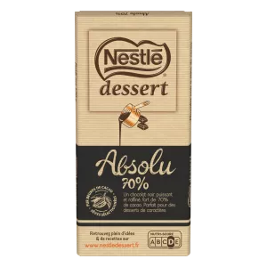 Thanh sôcôla đen tuyệt đối Dessert 170g - NESTLE