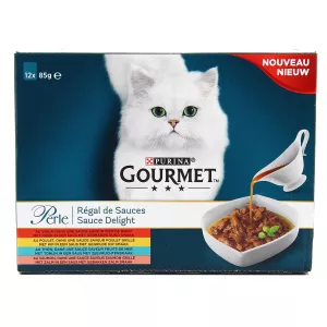 Pâté for cats Régal de Sauces 12x85g - PURINA GOURMET