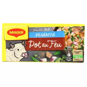 脱グリュースされた火を備えたKub Broth Pot、120g - MAGGI