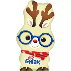 Rendier Gegoten Witte Chocolade 88g - Galak