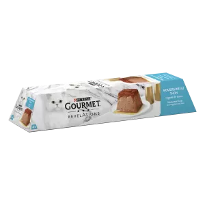 Паштет для взрослых кошек в муссе из тунца с соусом 4х57г - Purina Gourmet Revelations