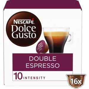 Capsules Café Double Espresso Compatible Dolce Gusto x16; 136g - NESCAFE DOLCE GUSTO
