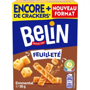 Crackers Feuilleté Emmental 95g - Belin
