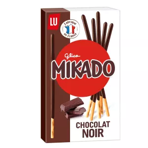 Biscuits Nappés Au Chocolat Noir 100g - Mikado