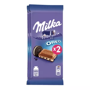 ミルクチョコレートバーオレオ 2x100g - MILKA