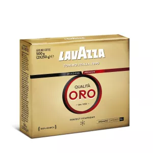 Café Moulu Gold Qualidade 100% Arábica 2x250g - Lavazza
