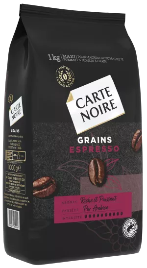 Café en Grains Espresso; 1 kg - CARTE NOIRE
