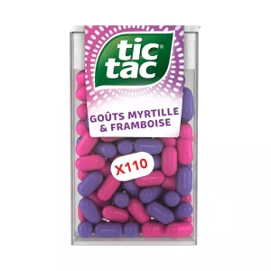 Pipi za Bilk & Raspberry 54g - TIC TAC