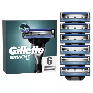Лезвия для мужской бритвы Mach3 - Gillette