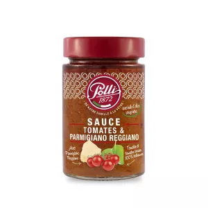 Sauce tomate et parmigiano reggiano 190g - POLLI