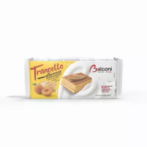 Gâteaux Trancetto Mini Génoises Abricot 10x28g - BALCONI