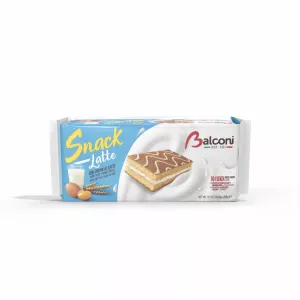 Snack Cakes Mini Pão De Ló Recheado Com Leite 10x28g - BALCONI