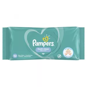 Lingettes Pampers Fresh Clean -52 Pieces - PAMPERS