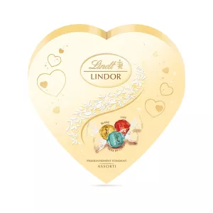 Assortimento di latte bianco e cioccolato di cocco Lindor 160G - LINDT