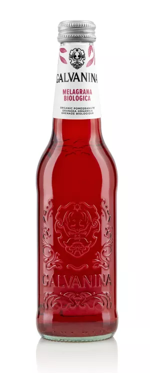 Bevanda analcolica biologica al melograno 355ml - GALVANINA