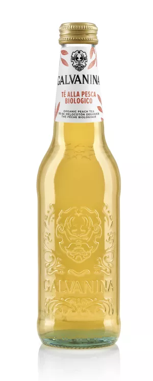 Organic Peach Tea 355ml - GALVANINA