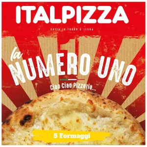 410g Pizza Num Uno 5 Formaggi