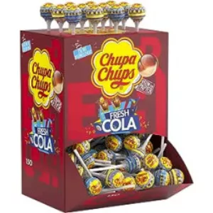 Sanduku la kuonyesha 150 Cola Lollipops - CHUPA CHUPS