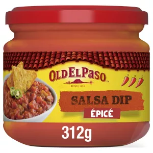 Sauce apéritif salsa dip épicée 312g - OLD EL PASO
