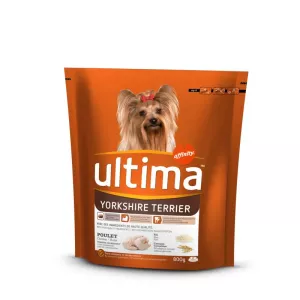 Croquettes chiens poulet et riz, spécial mini 800 g - ULTIMA