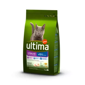 10歳以上の猫用コロッケ 鶏肉と大麦 1.5kg - ULTIMA