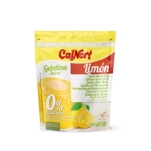Gélatine Sans Sucres Saveur Citron 280 G - CALNORT