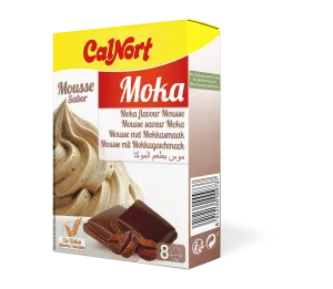 Preparação Mousse Sabor Mocha 2 X 65 G - CALNORT