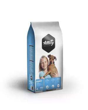Croquettes Pour Chien Junior Riche à La Viande 4kg - Amity