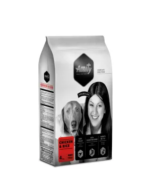 4kg Croq Chien Plt Riz Amity
