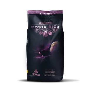 Kahawa iliyochomwa katika uteuzi wa nafaka gourmet costa rica 1 kg - Burdet