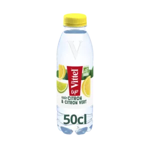 Eau Minerale  Up 50cl Pet Citron Citron Vert Bio - VITTEL