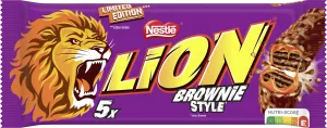 Brownie 5x30g brownie maziwa ya chokoleti - LION