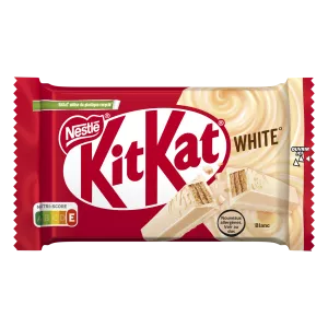 Chocoladerepen omhuld met witte chocolade 41,5 g - KITKAT