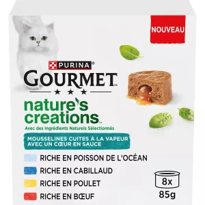 8x85g Gourmet Natur Creat