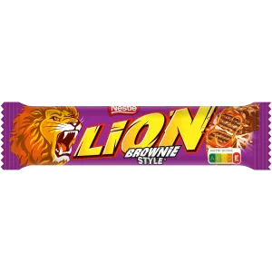 Brownie Flavor Milk Chocolate Bar 40g - LION