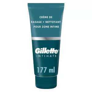 Crème Rasage et Nettoyant pour Zone Intime 177ml - GILLETTE