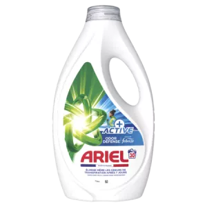 Lessive Liquide Active Odor Defense Febreze 1350ml -  ARIEL