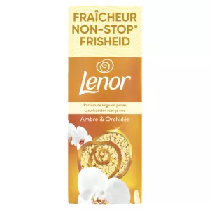 13d Ambre Orch Lenor Beads