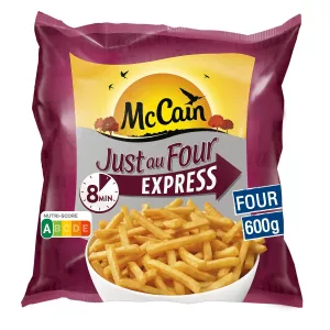 Frites just au four express 600g - MCCAIN