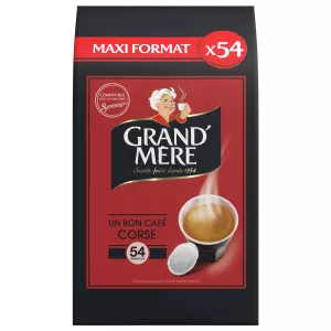Café Corsé X54 Dosettes - GRAND MèRE