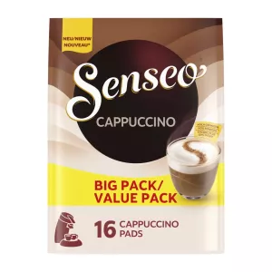 Máquina Senseo X16 compatível com cápsulas de café cappuccino - Senseo