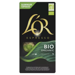 Caffè Biologico Biologico Intensità 9X10 - L'OR