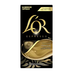 Capsule di caffè espresso alla vaniglia compatibili Nespresso; x10; 52 g - L'OR